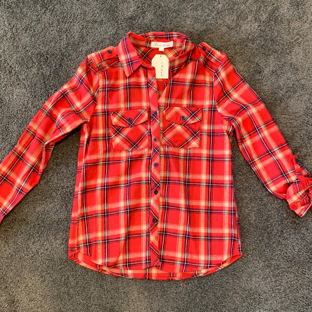Love Tree Flannel